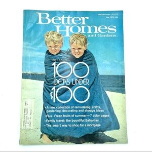 Vintage Better Homes and Gardens Magazine